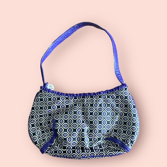 Vera Bradley vinyl frills purple bag - Picture 2 of 5